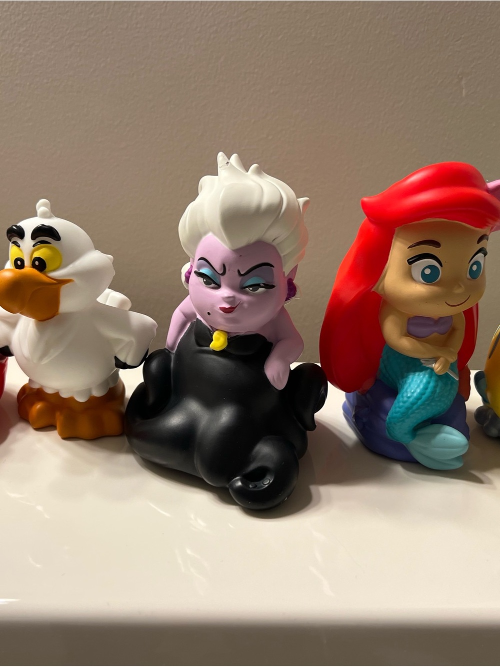 Disney Ariel little mermaid Bath Toys